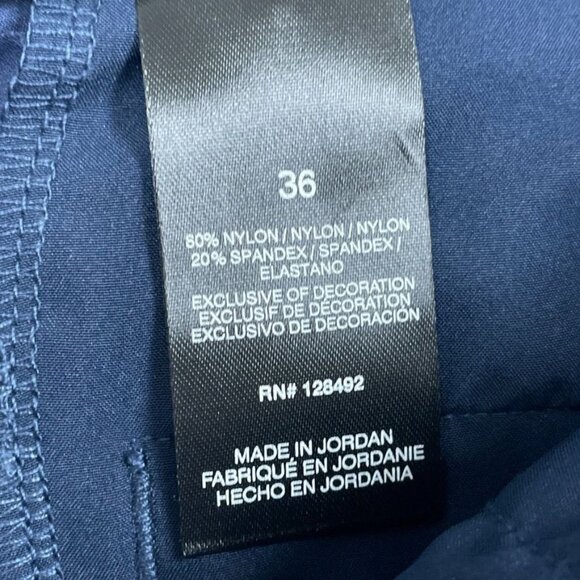 Greg Norman Men’s Stretch Shorts Navy Size 36 Comfort Waistband a0403 - Picture 4 of 7